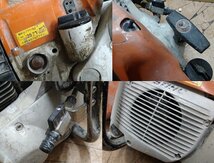 ＄【 STIHL スチール TS400 エンジンカッター コンクリートカッター エンジン式 切断機 電動工具 】KH11924_画像9