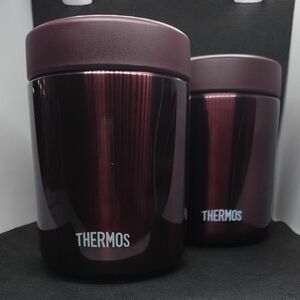 サーモス THERMOS 真空断熱スープジャー 300ml ブラウン JBR-300 BW