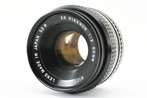 ★実用品★ リコー RICOH XR RIKENON 50mm F2 2125328 C4