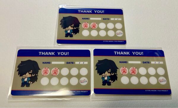 FGOマート ショップカードコレクション 岡田以蔵 3点