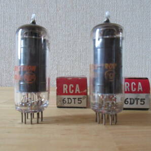 RCA 6DT5  ２本セット  小型アンプの出力管にどうぞ！！の画像2