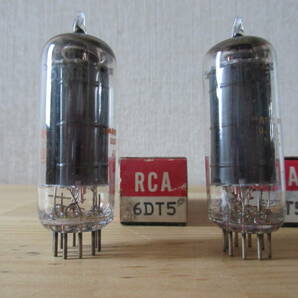 RCA 6DT5  ２本セット  小型アンプの出力管にどうぞ！！の画像3