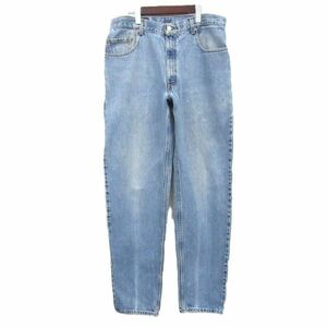 00s Levi's サイズ W34 L34 560 テーパード ルーズ デニム パンツ ジーンズ ジーパン ブルー メキシコ リーバイス 古着 ビンテージ 4M0503