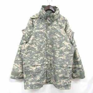 00s * вооруженные силы США оригинал * размер M-R U.S.ARMY ECWCS Gore-Tex цифровой утка Parker камуфляж teji утка милитари б/у одежда Vintage 4M2207