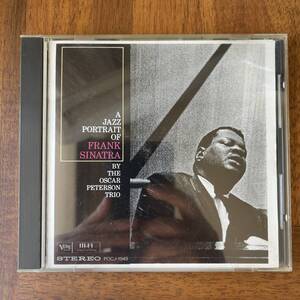 国内盤　CD The Oscar Peterson Trio A Jazz Portrait Of Frank Sinatra. POCJ-1949