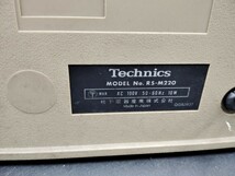 ■通電確認済み　Technics/テクニクス　RS-M220　カセットデッキ　松下電器産業株式会社　オーディオ機器■_画像6