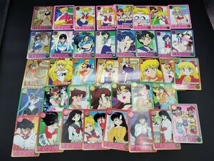 ■美少女戦士セーラームーンR　トレーディングカード　39枚セット　BANDAI　1993　マーキュリー　マーズ　ジュピター　ヴィーナス　5戦士■