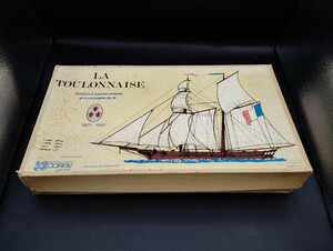 ■未組立　コーレル社 木製帆船模型 LA TOULONNAISE　1823-1843 ■