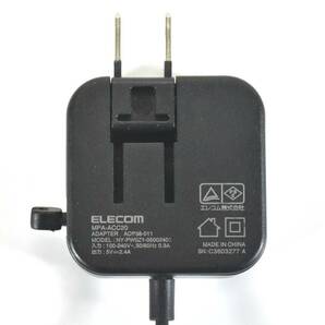 ELECOM Type-C AC充電器/Androidスマホ共通ACアダプタ/USB-C急速充電器/MPA-ACC20 12W出力/ケーブル長さ1.5m/中古品の画像2