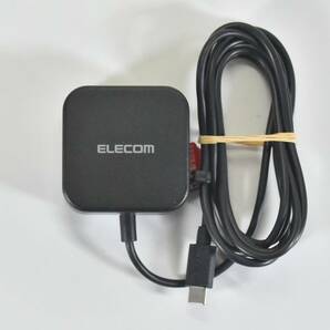 ELECOM Type-C AC充電器/Androidスマホ共通ACアダプタ/USB-C急速充電器/MPA-ACC20 12W出力/ケーブル長さ1.5m/中古品の画像1