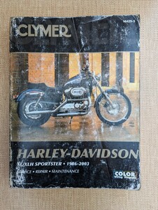 CLYMER(クライマー) ハーレーダビッドソン XL/ XLH sportster 1986年〜2003年 サービスマニュアル 英語版