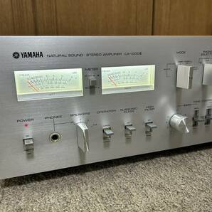 【動作品】YAMAHAヤマハ CA-1000Ⅲ III プリメインアンプ 【メータランプLED化】の画像5