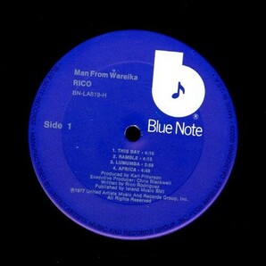 77年 USプレスLP！Rico Rodriguez / Man From Wareika【Blue Note / BN-LA819-H】リコ・ロドリゲス レゲエ Reggae Sly Dunbar 参加の画像2