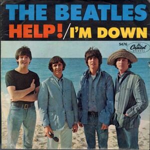 US盤7インチ！The Beatles / Help! / I’m Down【Capitol Records / 5476】ビートルズ John Lennon , Paul McCartney , George Harisson