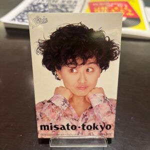 1990年 28Pカラーブックレット付き！カセットテープ！渡辺美里 / Tokyo 昭和アイドル アナログ・カセット レトロ 小室哲哉 外ジャケ有！