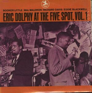 シュリンク付き 米リイシューLP！Eric Dolphy / At The Five Spot, Vol. 1 1961年作 Prestige PRT 7611 Booker Little エリック・ドルフィ