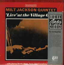 シュリンク付き 1987年米リイシューLP！Milt Jackson Quintet 'Live' At The Village Gate 1967年作 Riverside OJC-309 Jimmy Heath Jazz_画像1