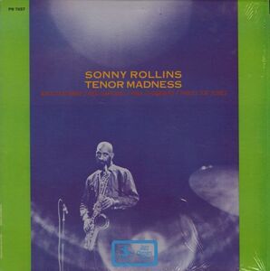 シュリンク付き 1972年米リイシューLP！Sonny Rollins / Tenor Madness 1956年作 Prestige PRT-7657 Philly Joe Jones John Coltrane