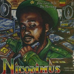 米オリジLP！Nicodimus / She Love It In The Morning 1982年 Hit Bound JJ-064 ダンスホール・レゲエ Channel One Dancehall Reggae