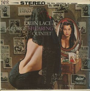 Capitol レインボーラベル 米プレスLP！The George Shearing Quintet Latin Lace ST1082 ラテン ジョージ・シアリング ジャズ・ピアノ