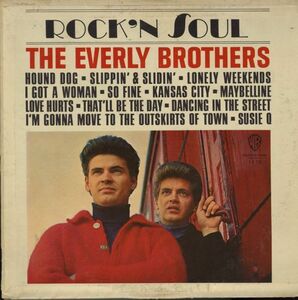 モノラル盤 米オリジLP！金ラベル The Everly Brothers / Rock 'n Soul 1965年 Warner Bros. W 1578 Rock & Roll エヴァリー・ブラザーズ