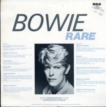 82年 UKプレスLP！David Bowie / Rare【RCA / PL 45406】デヴィッド・ボウイ 映画 「ジョジョ・ラヴィット」挿入歌 ドイツ語版 ヒーローズ_画像4