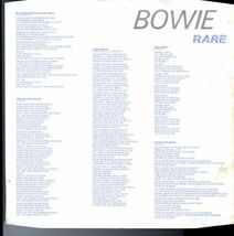 82年 UKプレスLP！David Bowie / Rare【RCA / PL 45406】デヴィッド・ボウイ 映画 「ジョジョ・ラヴィット」挿入歌 ドイツ語版 ヒーローズ_画像3