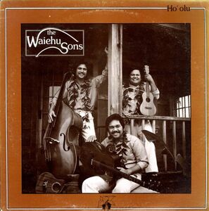 79年 USプレスLP！The Waiehu Sons / Ho'olu【Misty Waters Productions】ハワイアン・ミュージック ワールド Paul Williams フラソング
