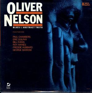 86年 USプレスLP！シュリンク付 Oliver Nelson / Blues And The Abstract Truth【MCA Impulse! / MCA-5659】モダン・ジャズ ブルース