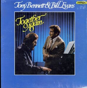 USオリジLP！Tony Bennett and Bill Evans / Together Again 77年【Improv / IMP 7117】トニー・ベネット ビル・エヴァンス ジャズ