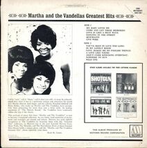 USプレスLP！Martha & The Vandellas / Greatest Hits【Motown / M5-204V1】マーサ&ザ・ヴァンデラス ベスト盤 モータウン ソウル_画像3