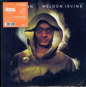 96年 国内盤LP！Weldon Irvine / Spirit Man【RCA / BVJP-2817】ウェルドン・アーヴィン A.T.C.Q サンプリングネタ レアグルーヴ ジャズ