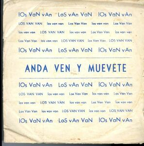 キューバ盤LP！Orquesta Los Van Van / Anda Ven Y Muevete【Areito / LD-4164】ロス・バン・バン ラテン サルサ Juan Formell Latin