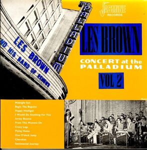 UK MONO盤！80年代プレス！Les Brown And His Band Of Renown / Concert At The Palladium Vol 2 1953年【Jasmine Records / JASM 1002】