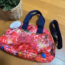 【新品即決】レスポートサック×蜷川実花ショルダーバッグ LeSportsac 2WAY バッグ トートバッグ 2way 鞄 ハンドバッグ 限定品廃盤品_画像1