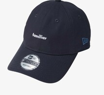 新品 NEW ERA familiar 大人用 紺 キャップ ファミリア Navy　送料無料　ネイビー_画像1