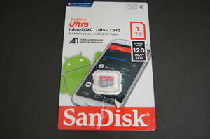 San Disk 1TB マイクロSDカード　ほぼ新品　ネコポス便で発送します。