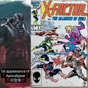  American Comics X factor #5 X-men 1985 year X men marvel spider manma- bell Spider-Man DC Batman Ironman venom leaf 