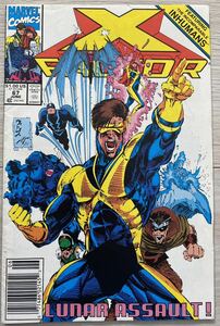アメコミ X factor #67 X-men 1991年 エックスメン marvel spider man マーベル スパイダーマン DC Batman アイアンマン ヴェノム リーフ