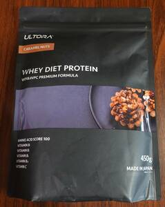 ULTORA Ultra ho ei diet protein caramel nuts manner taste 450g×1 sack 