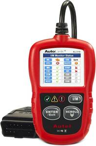 Autel AL319 OBD2 故障診断機 ミニ 診断機 自動車 車 スキャンツール OBD2 コードスキャナー I/Mディネス