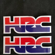 HRCステッカー2枚組H02 PVC防水_画像1