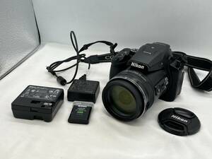 wk8965060/動品 Nikon COOLPIX P900 ニコン コンパクト デジタルカメラ 良品 付属品あり VR 83X WIDE OPTICAL ZOOM ED