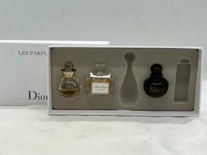 kj8986360/Dior クリスチャンディオール LES PARFUMS ミニ香水 5ml 5本セット中3本のみ 中古