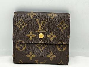 td8990003/LOUIS VUITTON ルイヴィトン モノグラム 2つ折り財布 レディース財布 小物 ブラウン