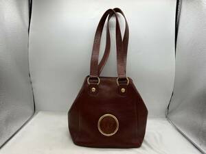 ay9258080/VERSACE bell search handbag Brown 