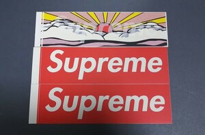 Supreme ステッカー 3枚セット サンライズ ボックスロゴ ノベルティ