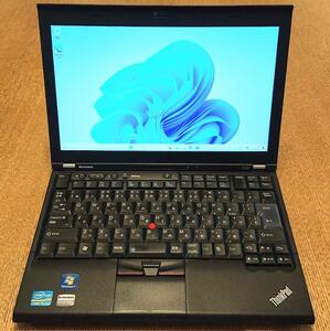 【希少な人気商品】Lenovo ThinkPad X220 Core i5 メモリー16G SSD180G 