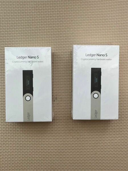 【新品・未開封】シュリンク付き★Ledger Nano S ２個セット