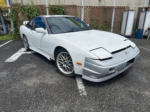 売り切り！　１８０SX　後期型　白　ボディー　書類あり　純正ターボ　純正マニュアル５速